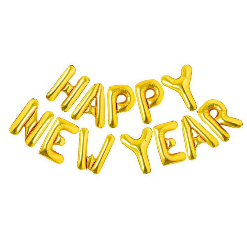 Happy New Year Luftballons