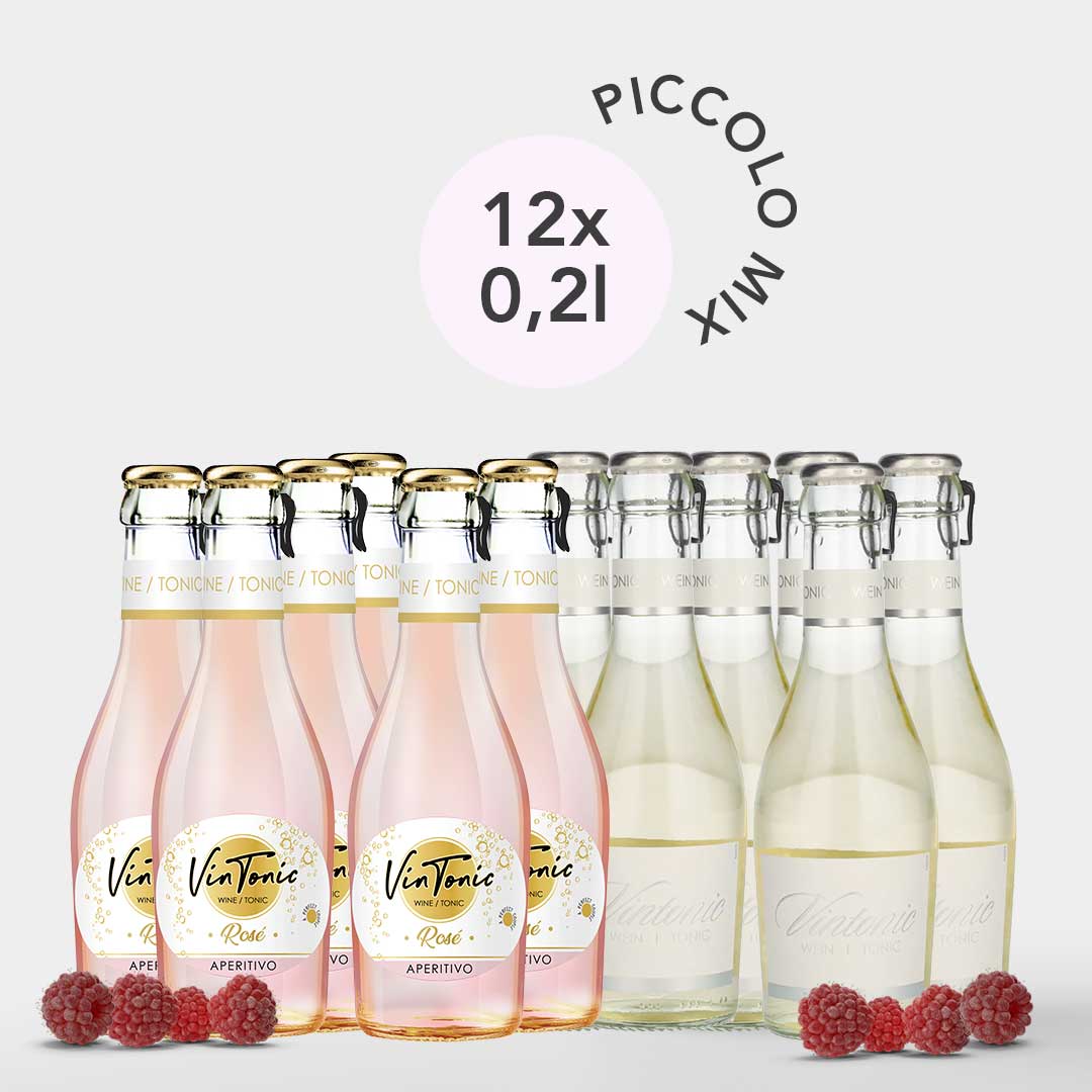 VinTonic Piccolo Mix - 6 Classic, 6 Rosé