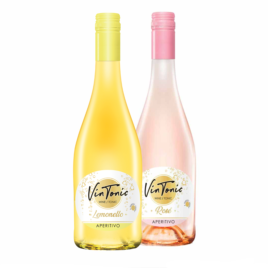 VinTonic Mix - 3 x Lemonello + 3 x Rosé | 6 x 0,75 L