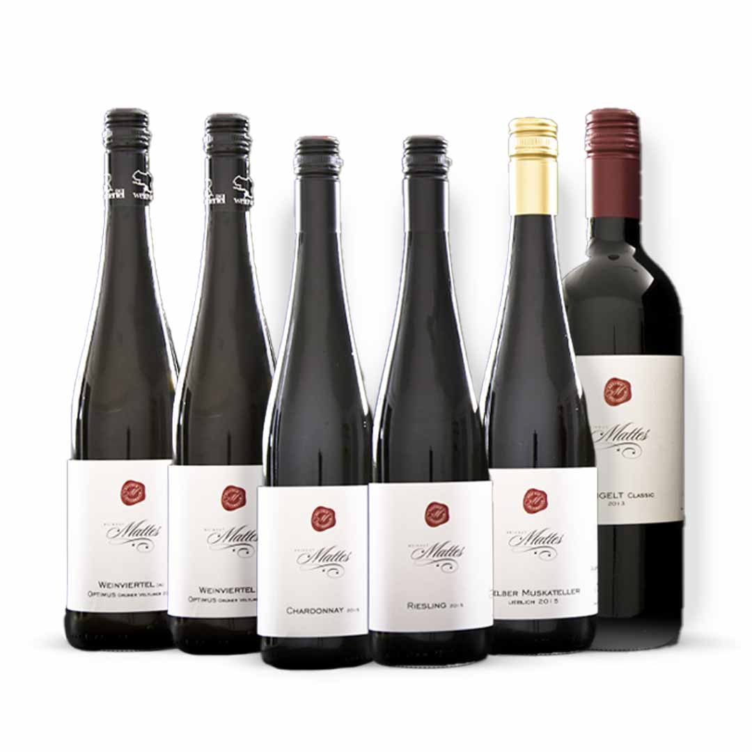 Mattes exklusive Weine - Weinpaket | 6 x 0,75l – VinTonic-bester Genuss®
